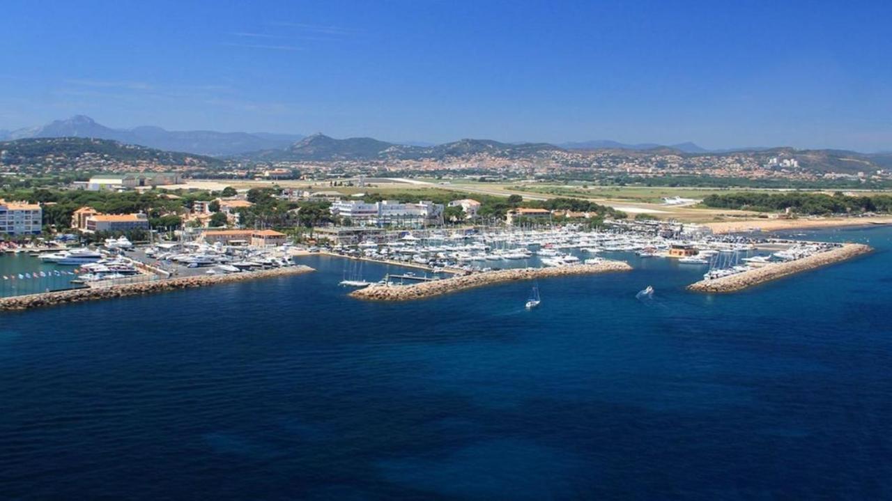 La Gavine Studio Vue Mer Hyères Buitenkant foto